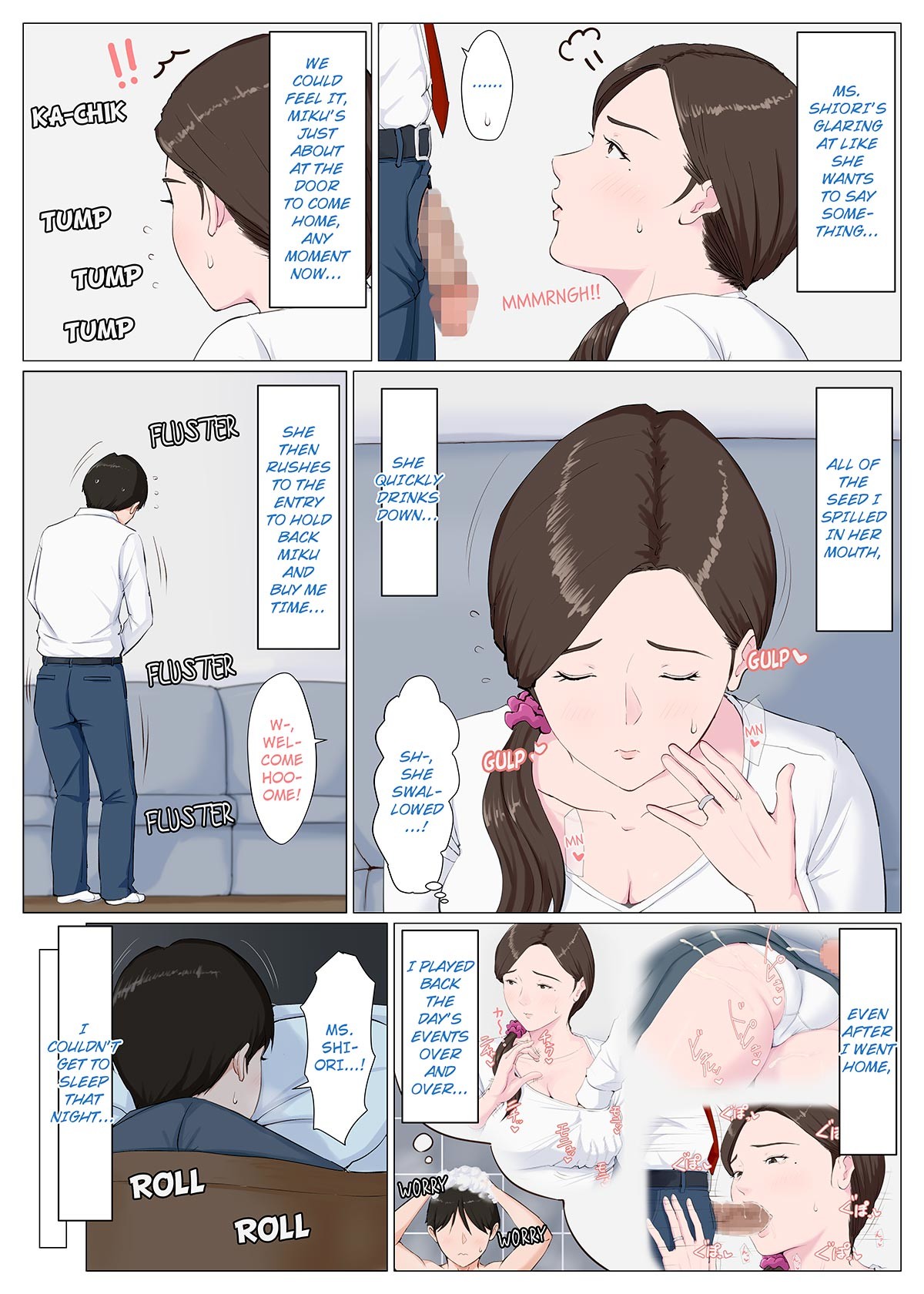 Hentai Manga Comic-A Motherly Woman -First Part--Read-28